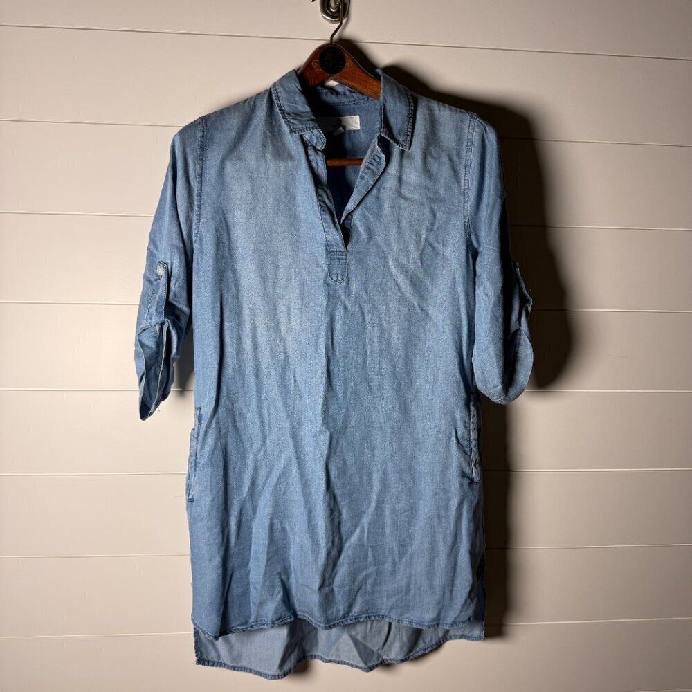 Thread & Supply Size Medium Denim Blue Dress